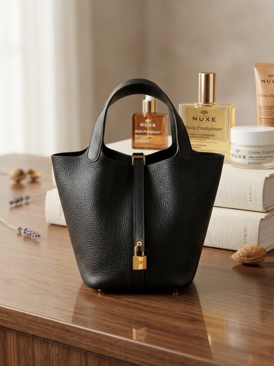 Hermes Handbags - ✨️Hermes Picotin Lock Bag Black Noir Clemence Gold Hardware GHW